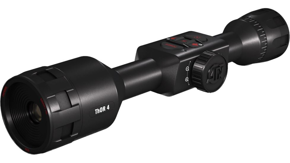 ATN ThOR 4 Thermal Smart HD Rifle Scope, 1-10x19mm, Black, TIWST4641A