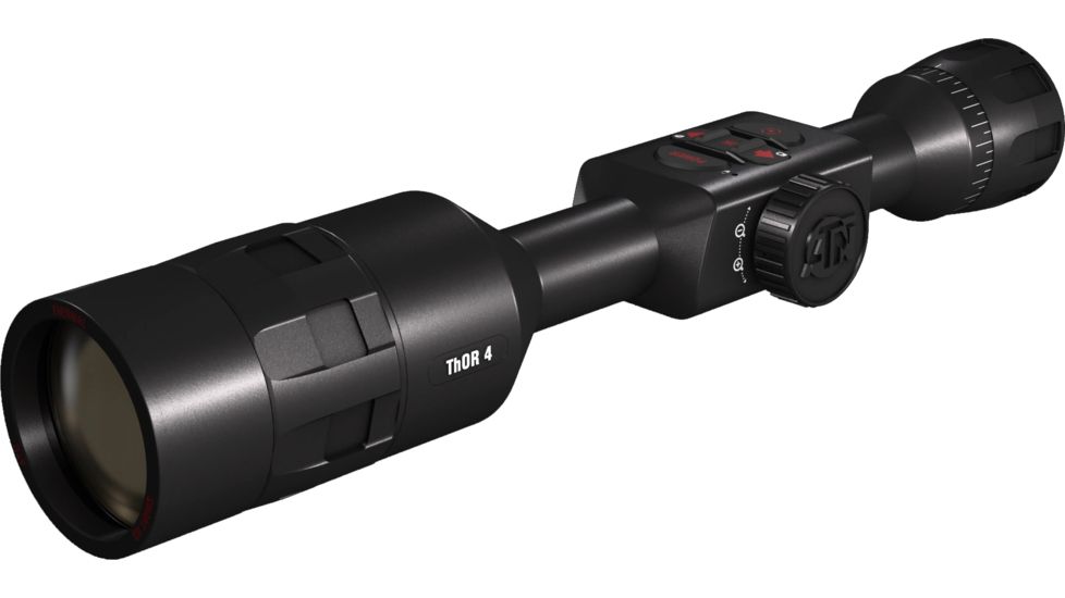 ATN ThOR 4 Thermal Smart HD Rifle Scope 4-40x75mm, 30mm Tube, Black, TIWST4644A
