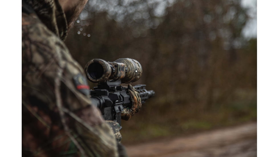 ATN ThOR 4 Thermal Smart HD Rifle Scope, 1-10x19mm, Mossy Oak Break-Up Country, TIWST4641ABC