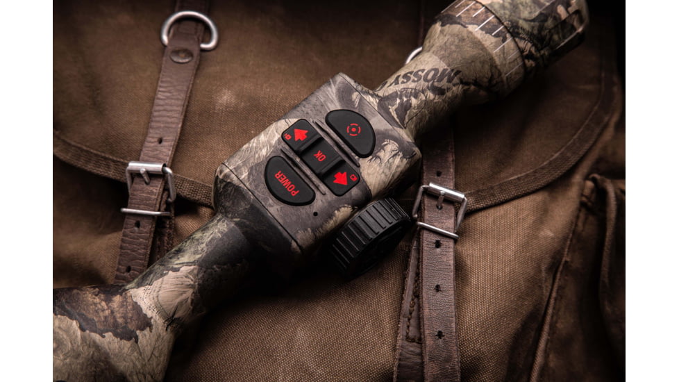 ATN ThOR 4 Thermal Smart HD Rifle Scope, 1-10x19mm, Mossy Oak Elements Terra, TIWST4641AET