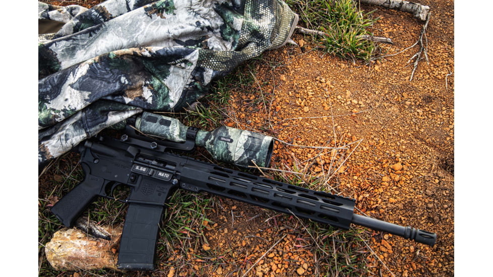ATN ThOR 4 Thermal Smart HD Rifle Scope, 1-10x19mm, Mossy Oak Elements Terra, TIWST4641AET