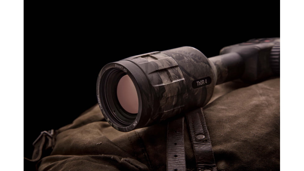 ATN ThOR 4 Thermal Smart HD Rifle Scope, 1-10x19mm, Mossy Oak Elements Terra, TIWST4641AET