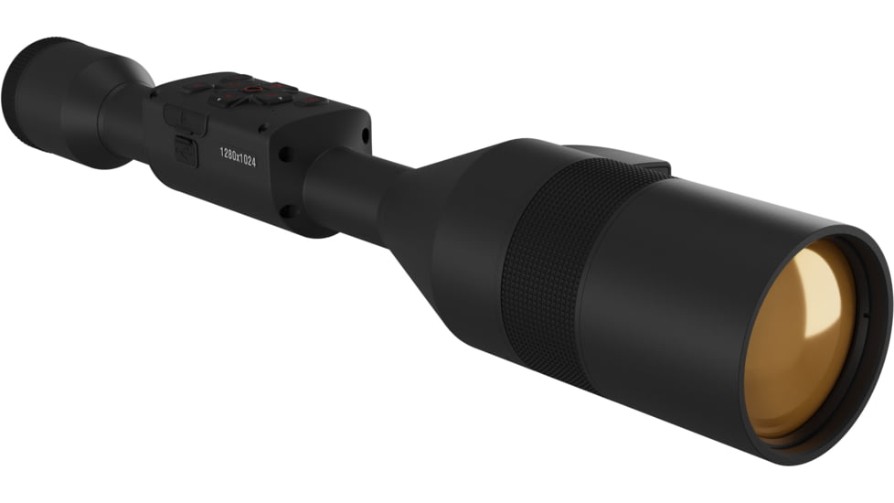 ATN Thor 5 XD LRF 4-40x 1280x1024 12 Micron Smart HD Thermal Rifle Scope, 30mm Tube w/ Xtreme Definition 1.3 Megapixel Sensor, Multiple Patterns &amp; Color Options Reticle, Black, TIWST51210LRF