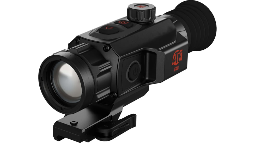 ATN ThOR 6 Mini Compact 2-16x35mm Thermal Rifle Scope, 50 Hz, 640x512, Black, TIWST6M635