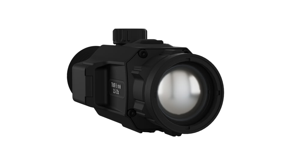 ATN ThOR 6 Mini Compact 3.5-28x35mm Thermal Rifle Scope, 50 Hz, 384x288, Black, TIWST6M335