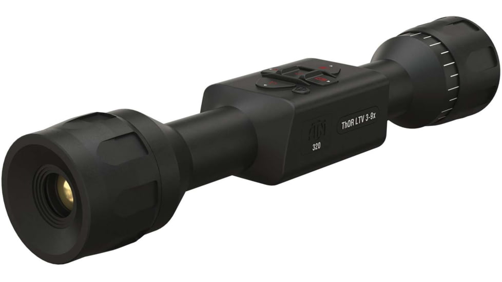 ATN Thor LTV 3-9x Thermal Imaging Rifle Scopes Gen 5, 320x240 w/ Video Recording, Black, TIWSTLTV319X