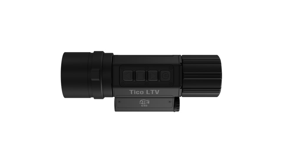 ATN TICO-LTV 1-4x50mm, 640x480, 12 Micron Thermal Clip-On Rifle Scope w/QDM mount, Black, TICOLTV650X