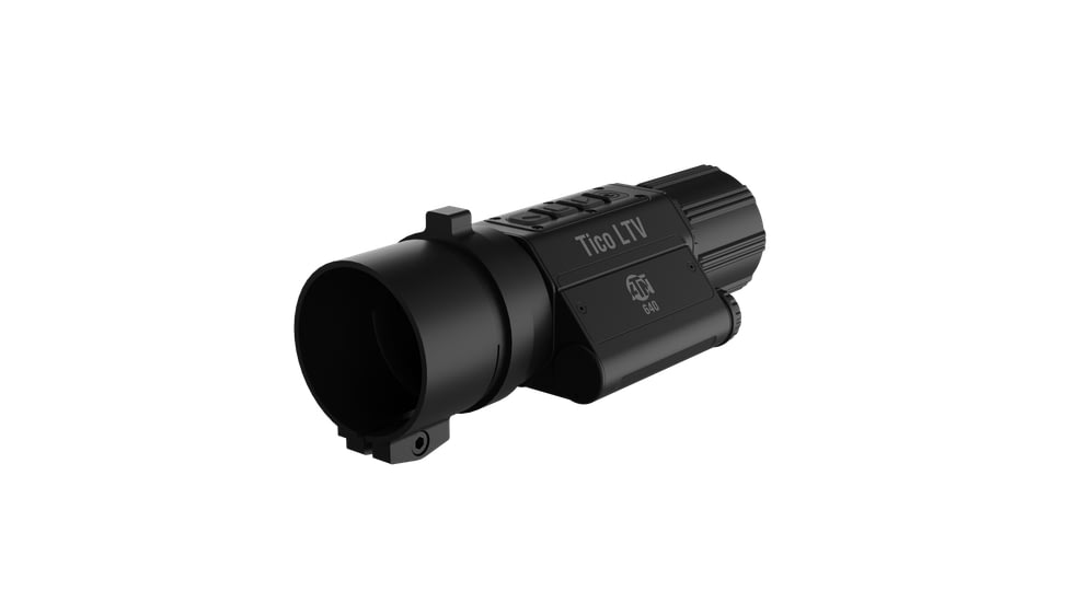 ATN TICO-LTV 1-4x50mm, 640x480, 12 Micron Thermal Clip-On Rifle Scope w/QDM mount, Black, TICOLTV650X