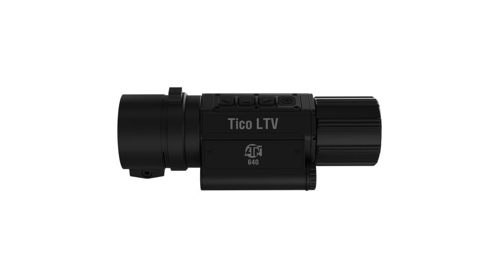 ATN TICO-LTV 1-4x50mm, 640x480, 12 Micron Thermal Clip-On Rifle Scope w/QDM mount, Black, TICOLTV650X