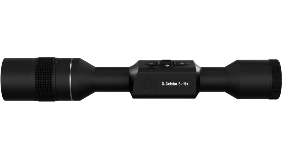 ATN X-Celsior 5-15x Hunting Night Vision Rifle Scope w/Daytime Capability, Black, DGWSXC515NV