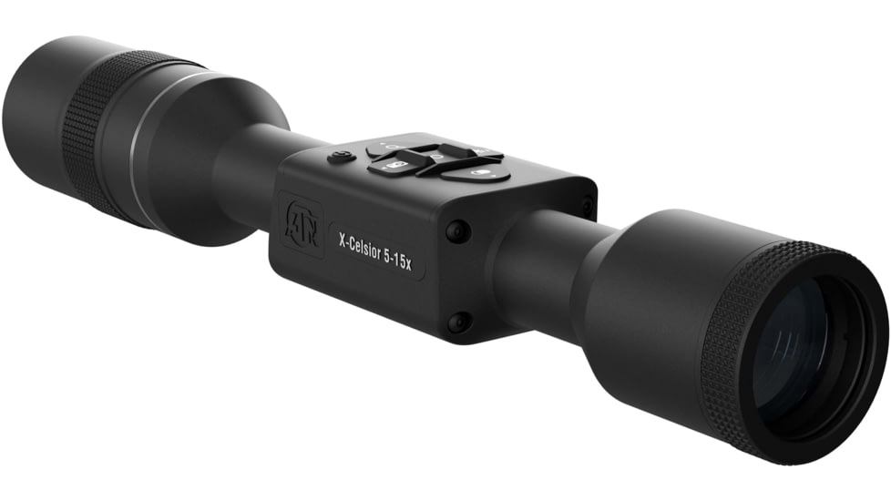 ATN X-Celsior 5-15x Hunting Night Vision Rifle Scope w/Daytime Capability, Black, DGWSXC515NV