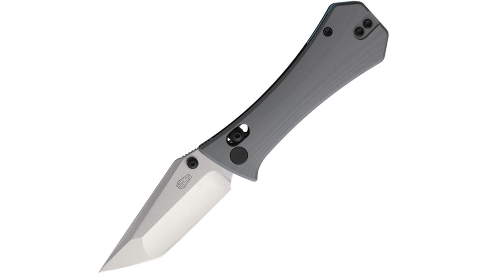 Auxiliary Manufacturing Coffin Tanto Crossbar Lock Gry, AUX005GRY