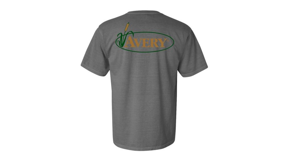 Avery Outdoors Avery Signature Short Sleeve Tee - Men's, Gray, Small 43210