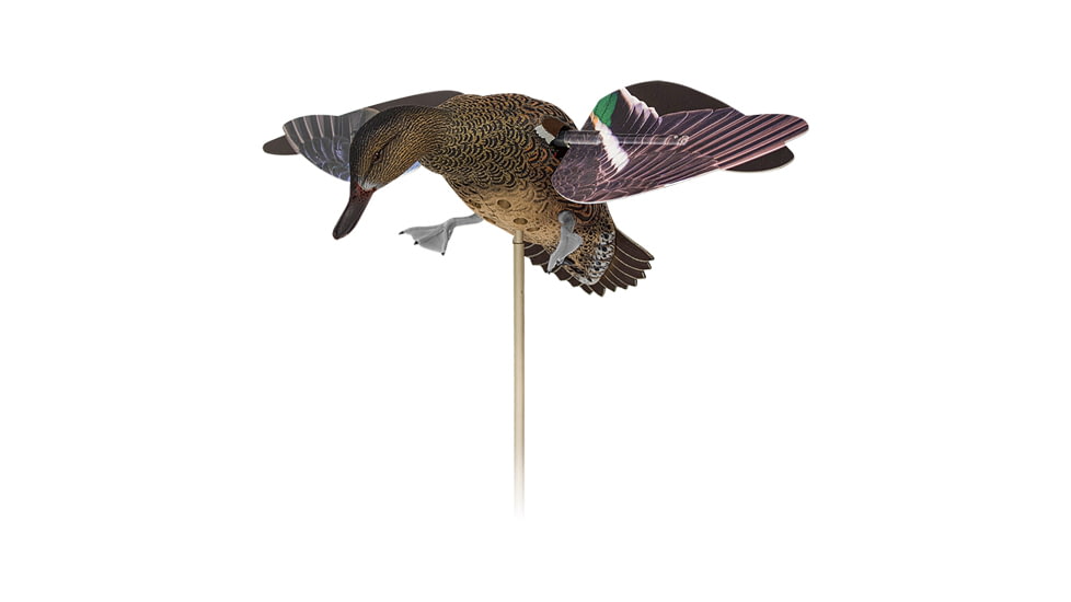 Avian X Powerflight Spinning Wing Hen Teal Decoy, Black, AVX-PFLHT