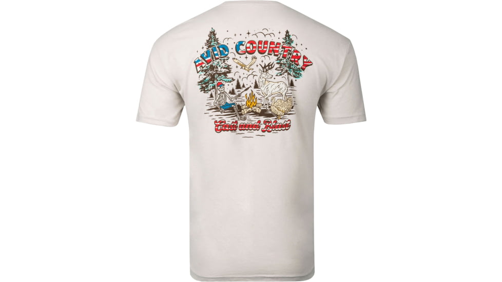 AVID Sportswear Avid Country T-Shirt - Mens, Bone, Small/Medium, MT32419BONSM