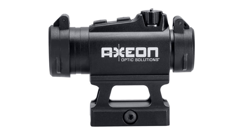 Axeon 2218667 MDSR1 W/Riser 1x 20mm 2 MOA Red Dot Black