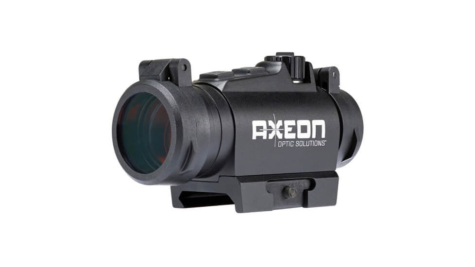 Axeon 2218667 MDSR1 W/Riser 1x 20mm 2 MOA Red Dot Black