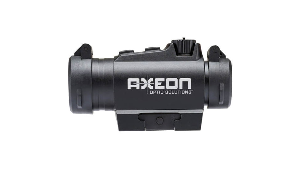 Axeon 2218667 MDSR1 W/Riser 1x 20mm 2 MOA Red Dot Black