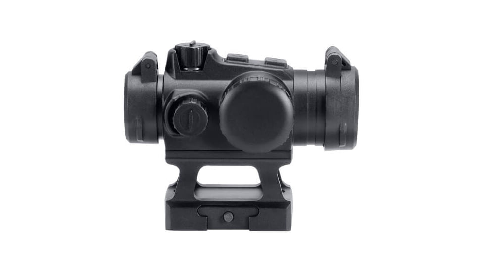 Axeon 2218667 MDSR1 W/Riser 1x 20mm 2 MOA Red Dot Black