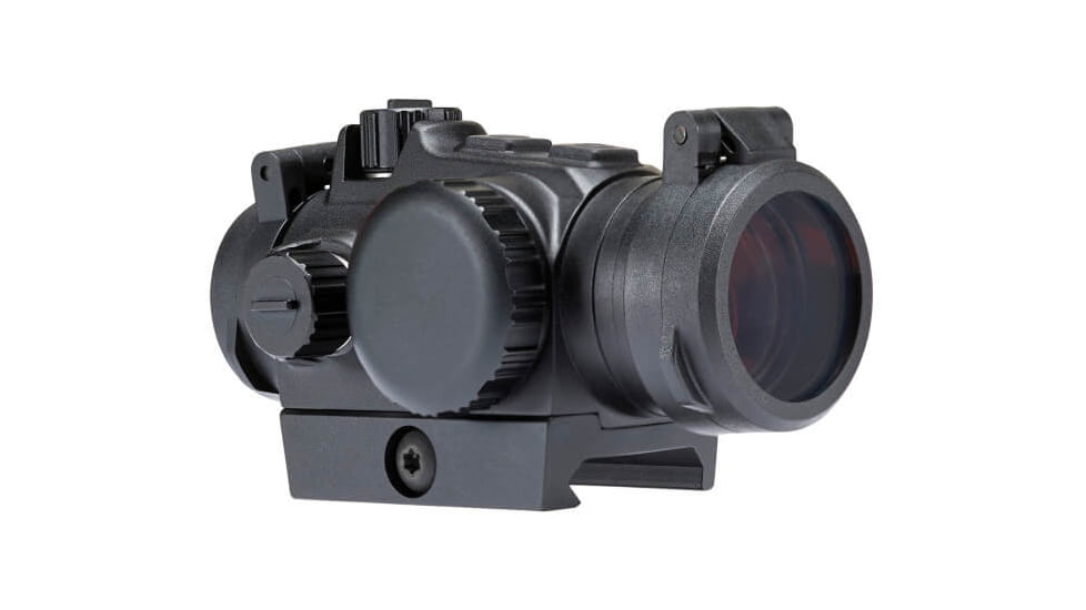 Axeon 2218667 MDSR1 W/Riser 1x 20mm 2 MOA Red Dot Black