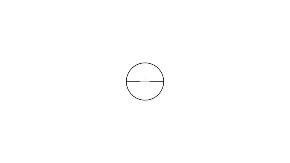 Axeon 4-12x40mm Rifle Scope, 1in, Plex Reticle, Black Matter, 2218702