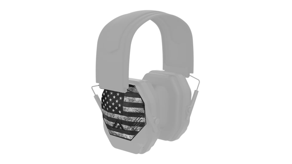 AXIL Plate Set for MX earmuffs, Black Camo, MXPLTFREE