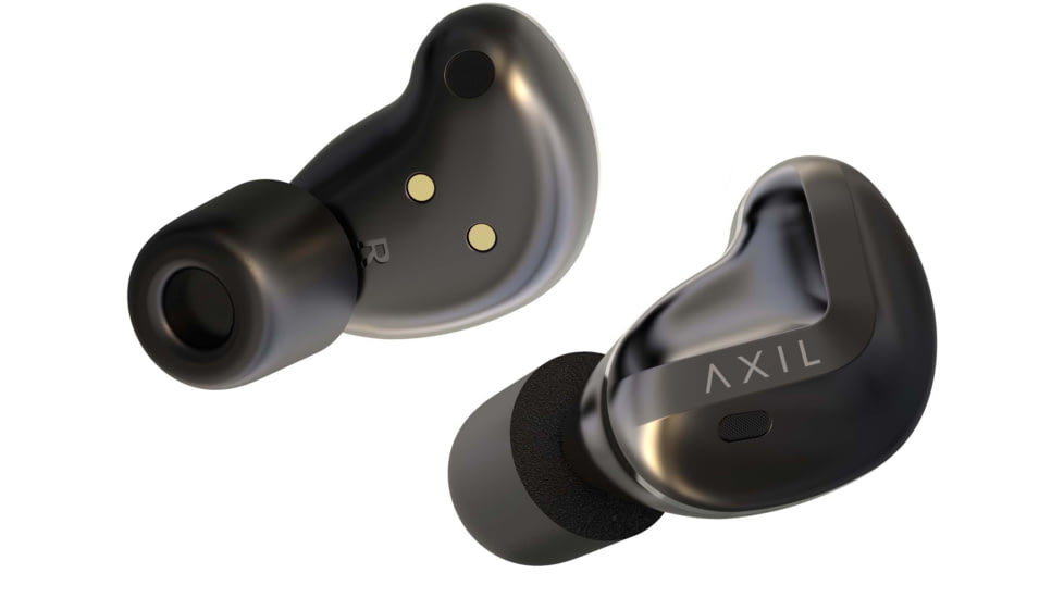 AXIL XCOR Pro II Ear Plugs, Black, Adjustable, XCOR-PRO-II