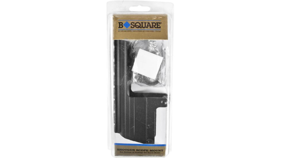 B-Square Shotgun Saddle Mount w/1in rings for Ithaca 37, 87 12 ga, Blue 16337