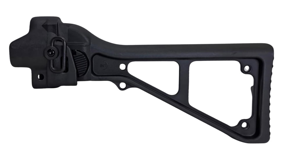 B&amp;T HK MP5/MP5SD Aluminum/Polymer Folding Rifle Stock, Black, BT-20155