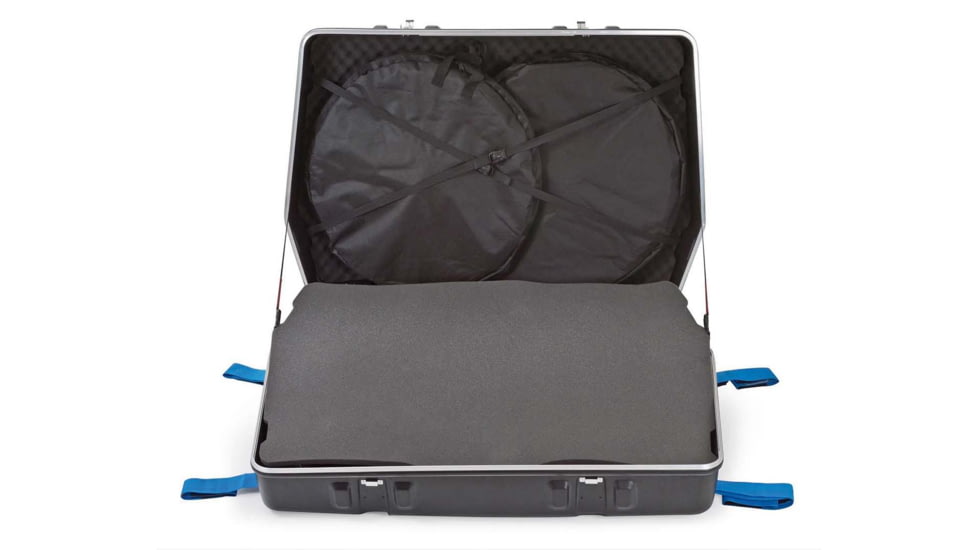 B&amp;W International Bike Case II Protective Bike Case, 53x34.6x13.6in, Large, Black, 96600