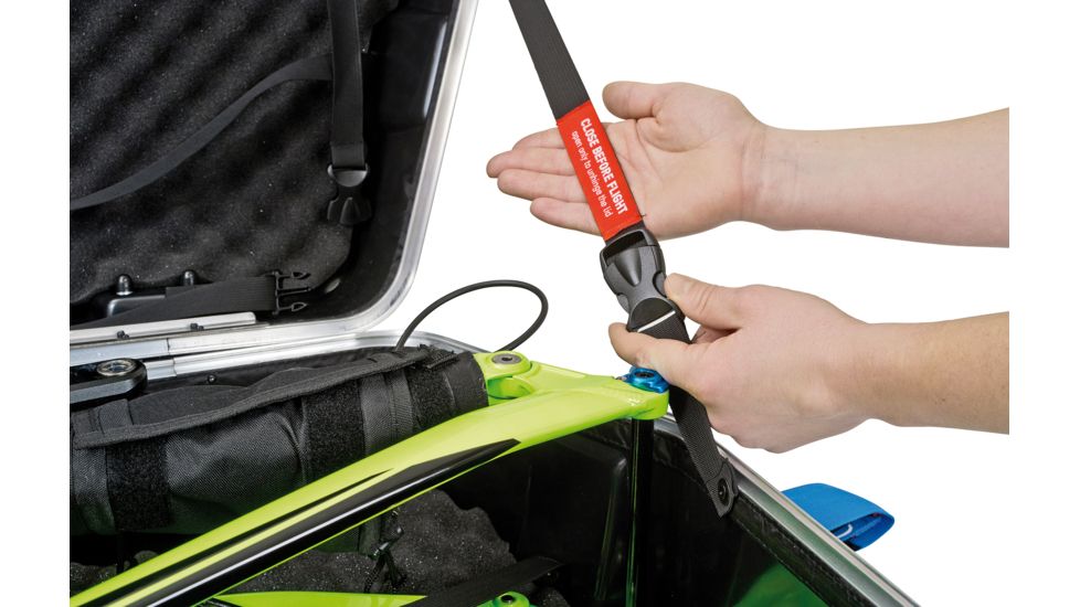 B&amp;W International Bike Case II Protective Bike Case, 53x34.6x13.6in, Large, Black, 96600