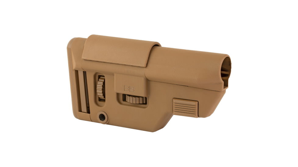 B5 Systems Short Collapsible Precision Stock, Coyote Brown, CPS-1402