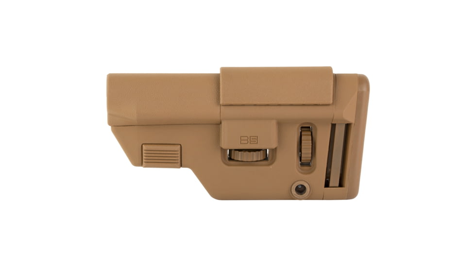 B5 Systems Short Collapsible Precision Stock, Coyote Brown, CPS-1402