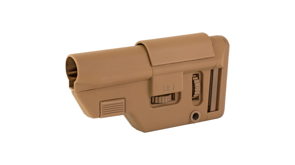 B5 Systems Short Collapsible Precision Stock, Coyote Brown, CPS-1402