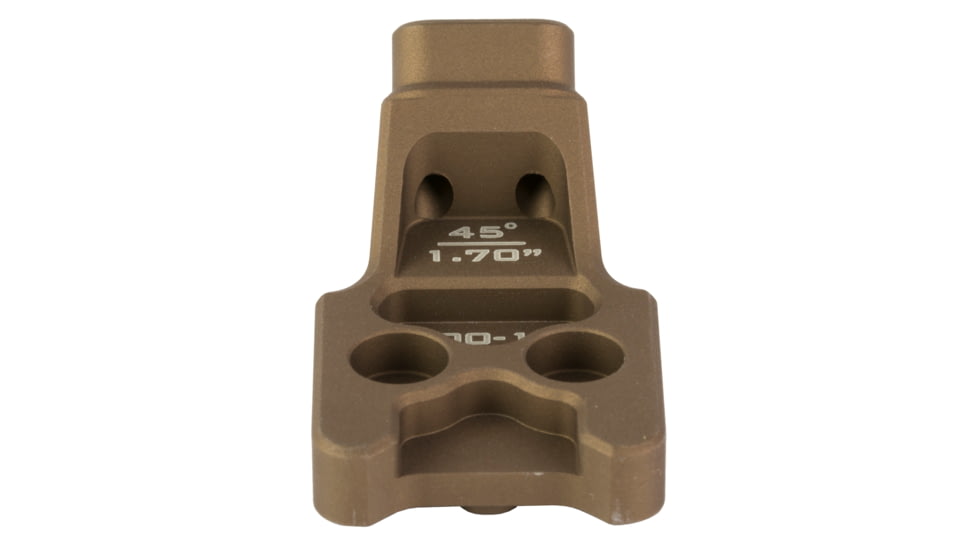 Badger Ordnance Condition One J-Arm 45degrees Mount, 1.7in, Tan, 200-10