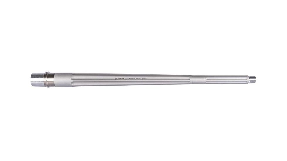 Ballistic Advantage Threaded Barrel, .308, 18in, Heavy Fluted, Rifle, 1-10 Twist, 5/8x24 Thread, Bead Blasted, Stainless Steel, BABL308012PL
