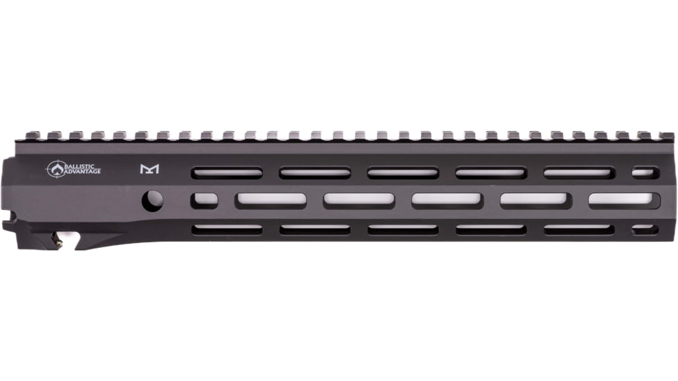 Ballistic Advantage AR-15 BA Logic Rail M-LOK Handguard, 12in, Black, BALG00004
