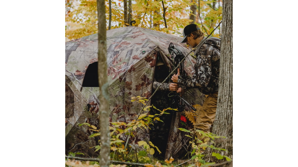 Barronett Blinds Pentagon Hunting Blind, Backwoods Camouflage PT550BW