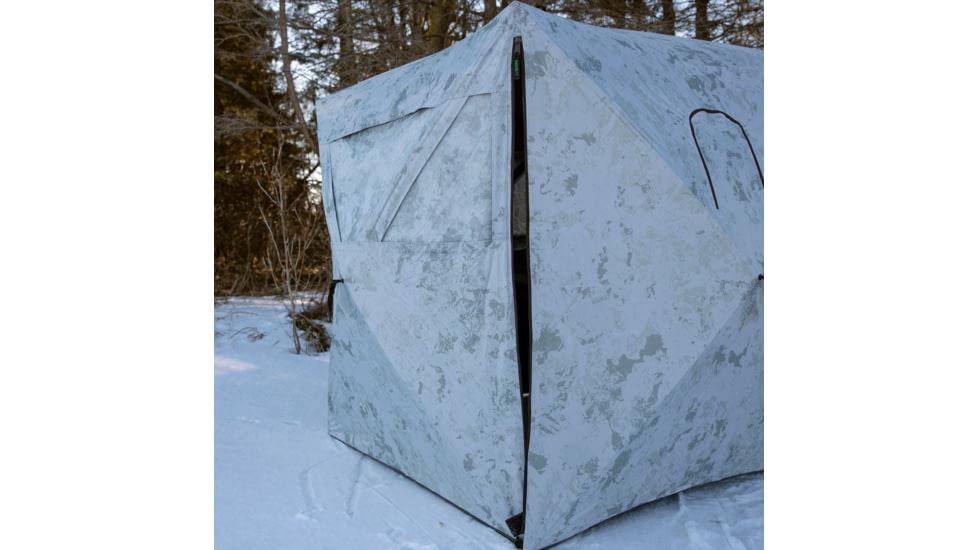 Barronett Blinds Radar Hub Hunting Blind, Crater Cold, 2-Person, RA200CS