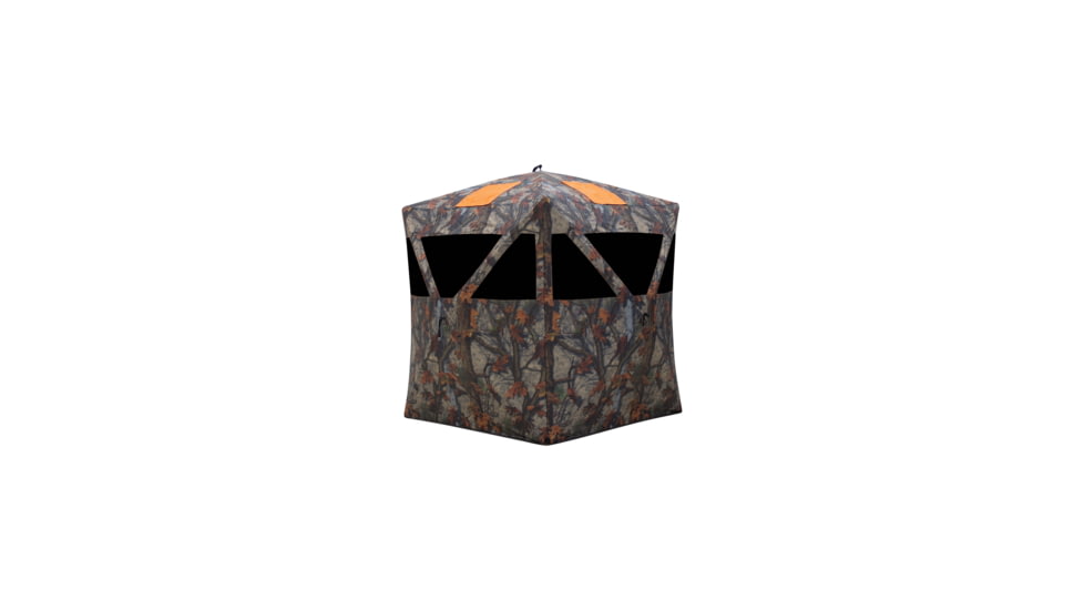 Barronett Blinds Road Runner Hunting Blind, Bloodtrail Woodland, 2-Person, RR200BT