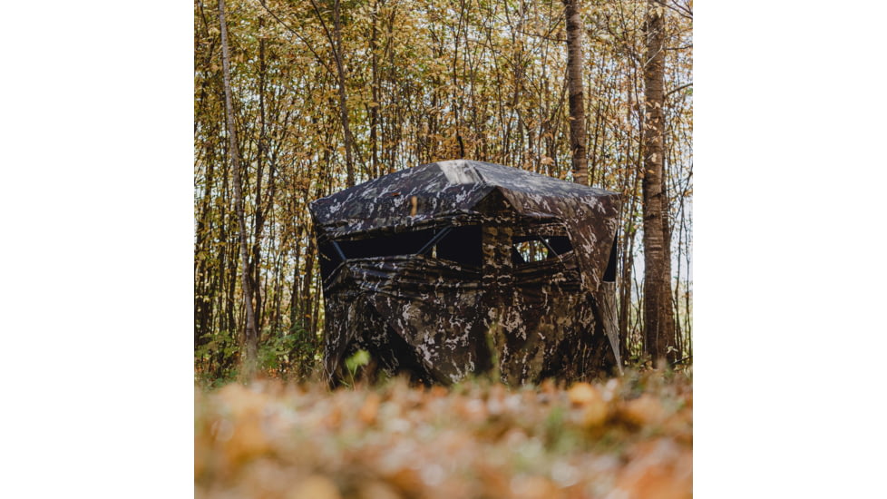 Barronett Blinds Wide Side 95 Hunting Blind, Crater Harvest, 75 x 79 x 95, WS95CH