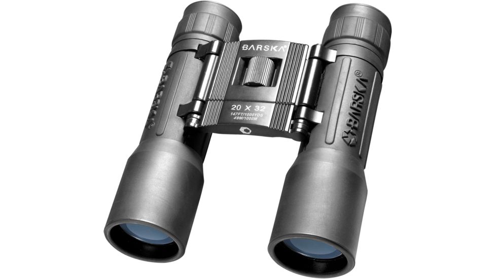 Barska 20x32 Lucid View Compact Roof Bk-7 Prism Binoculars, Black AB10670