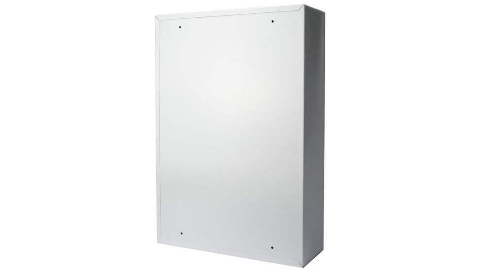 Barska 240 Key Lock Box Security Safe, White Tag, Steel, White, Outer Size 15 x 5.5 x 21.75 in CB12494
