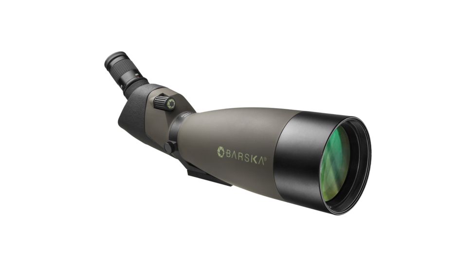 Barska 25-75x100 Angled Blackhawk Spotter w/ Hard Case, Green AD12164