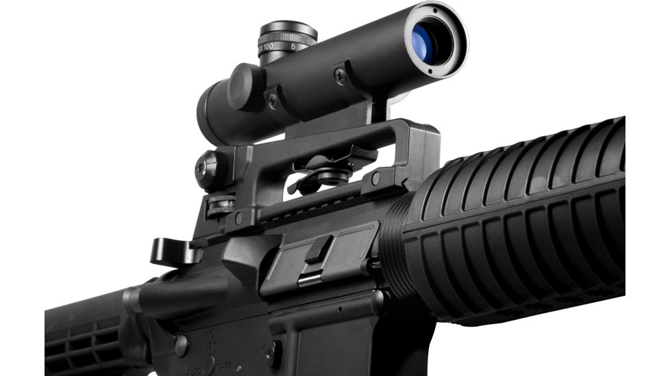 Barska 4x20 Electro Sight Rifle Scope for M-16 Carry Handle Mount AC11608