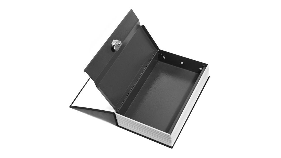 Barska Ax11680 Hidden Dictionary Book Safe With Key Open