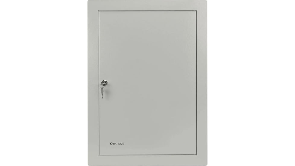 Barska 100 Capacity Adjustable In-Wall Key Cabinet