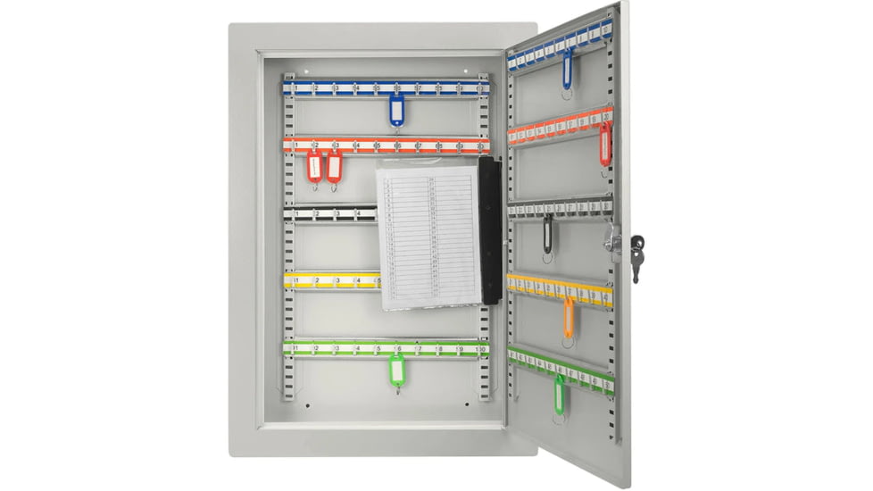 Barska 100 Capacity Adjustable In-Wall Key Cabinet