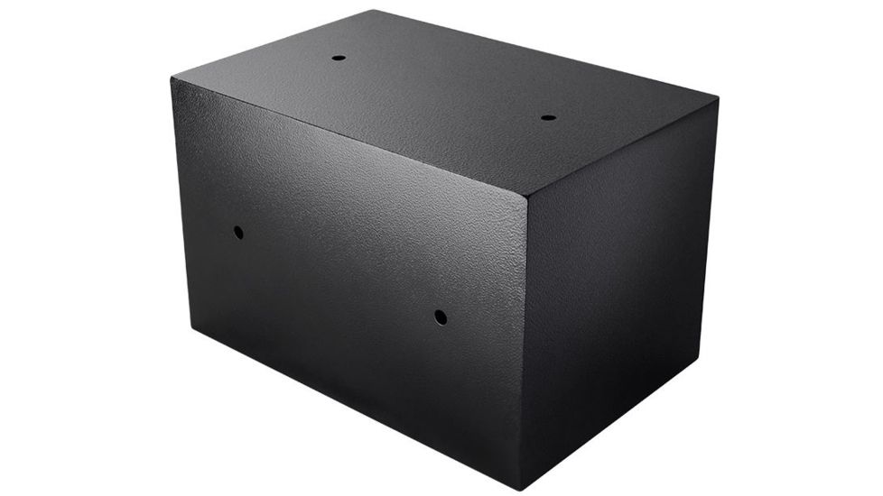 Barska Compact Keypad Safe, Low Battery Alert, 12 Gauge Sheet Steel Construction, Black, Outer Size 12.25 x 8 x 8 in AX12616