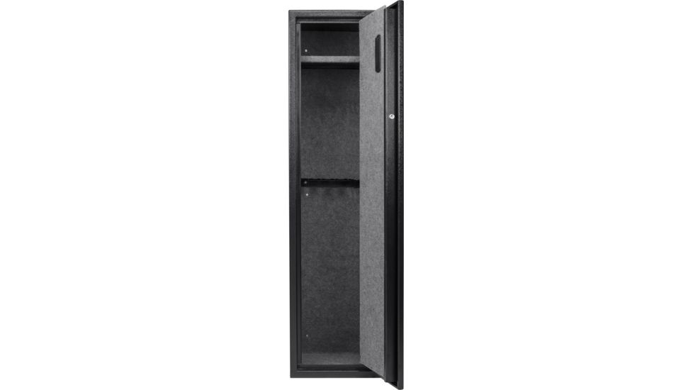 Barska Digital Keypad Rifle Safe, 4.33 Cubic Ft, 3 Solid Steel Deadbolts, Black, Large AX13100